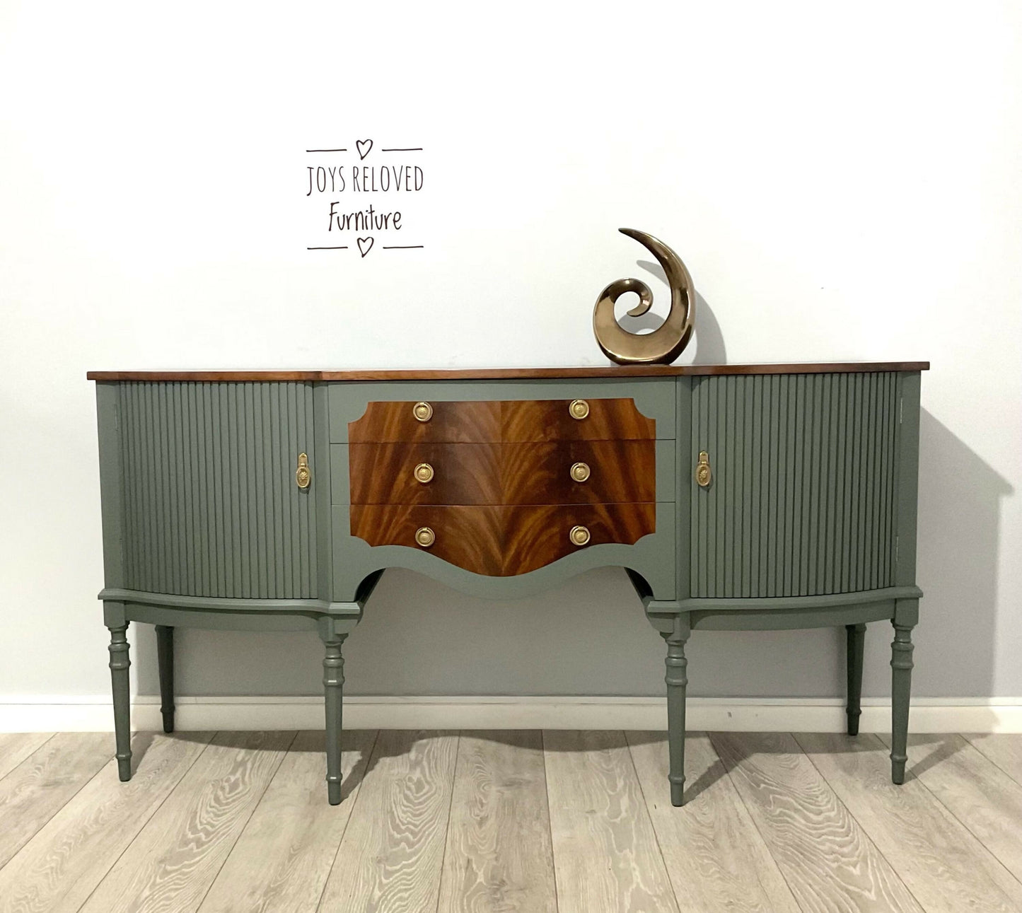 Regency style sideboard (Serpentine Strongbow)