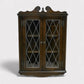 Old Charm Hanging Corner Display Cabinet Leaded Glass Model 1914 FREE Delivery. SBR10680/0907E