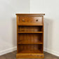 Contemporary Pine Bookcase With Drawer