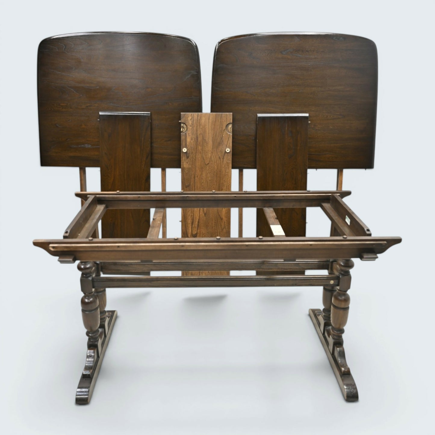 Ercol Dorchester Extending Dining Dark Finish Seats 8 to 10 FREE UK Delivery
