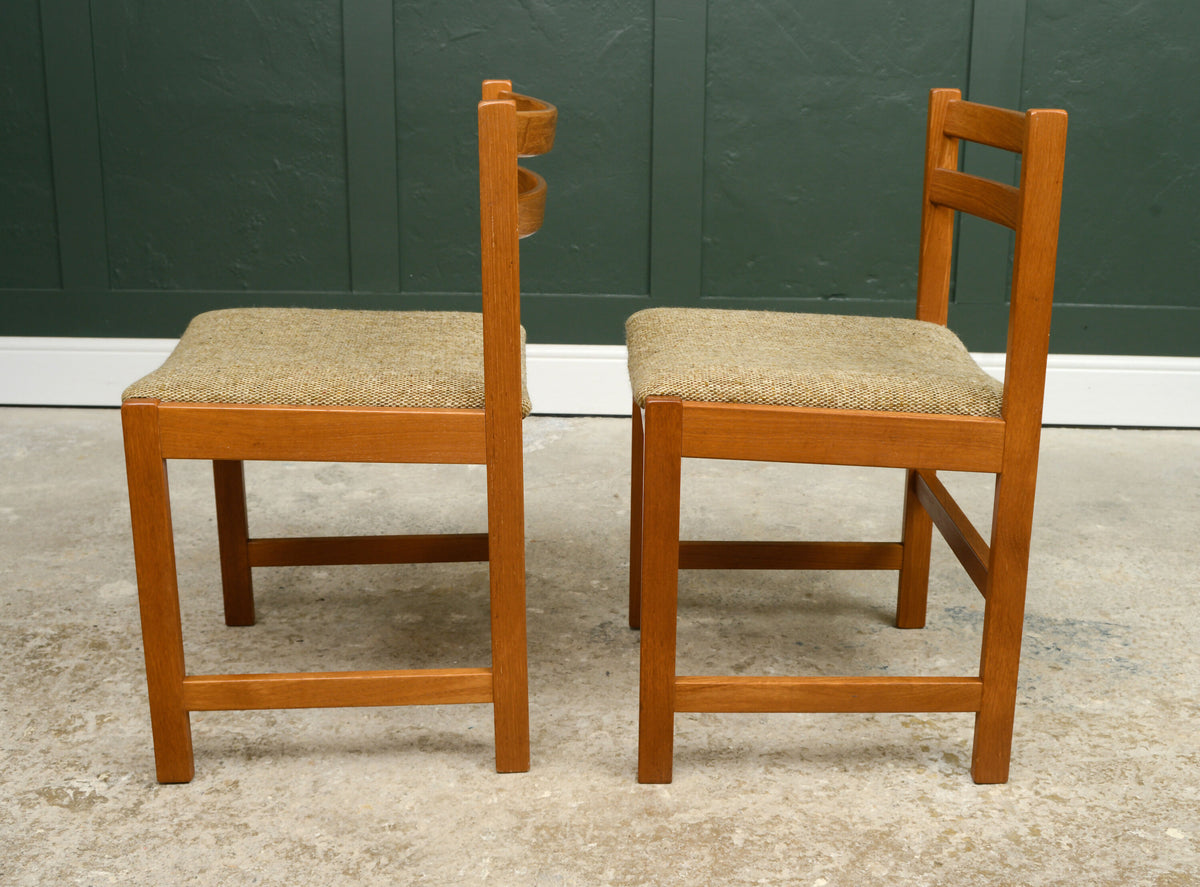 4 x Mid Century Danish Dining Chairs by Vantinge Mobelindustri