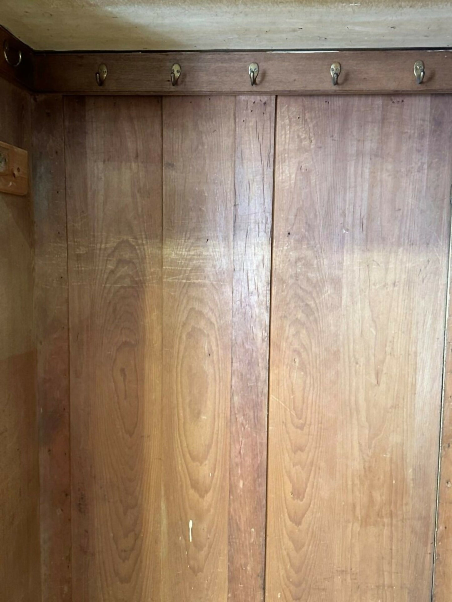 Antique Aesthetic Movement Maple & Co Pollard Oak Compactum Wardrobe, c 1880