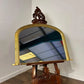 Reproduction Gilt Framed Overmantel Mirror