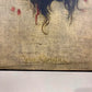 Vintage Religious Lithograph Print – Jesus Christus (St. Veronica’s Handkerchief) after Gabriel Max