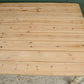Huge Pine Plank Top Farmhouse Dining Table - 10 seater - Almost 7 FT