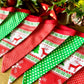 Handmade Christmas Bunting (Red & Green Nordic Style)