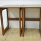 Vintage Bedside Table Set Of 2 Pair McIntosh Teak Mid Century Danish Design