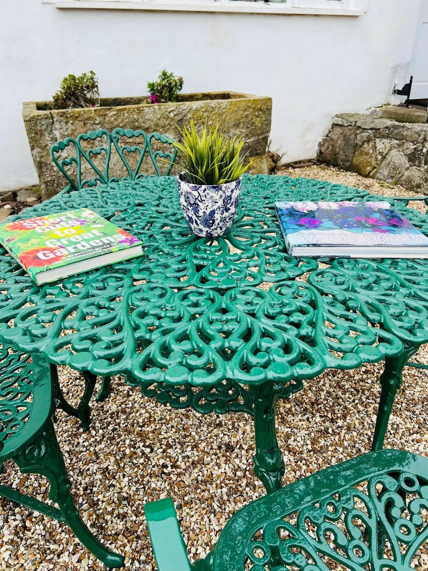 Green Love Seat Patio Set