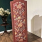 Vintage Fabric Covered Three Fold Dressing Screen