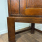 Antique Oak Corner Cupboard on Stand