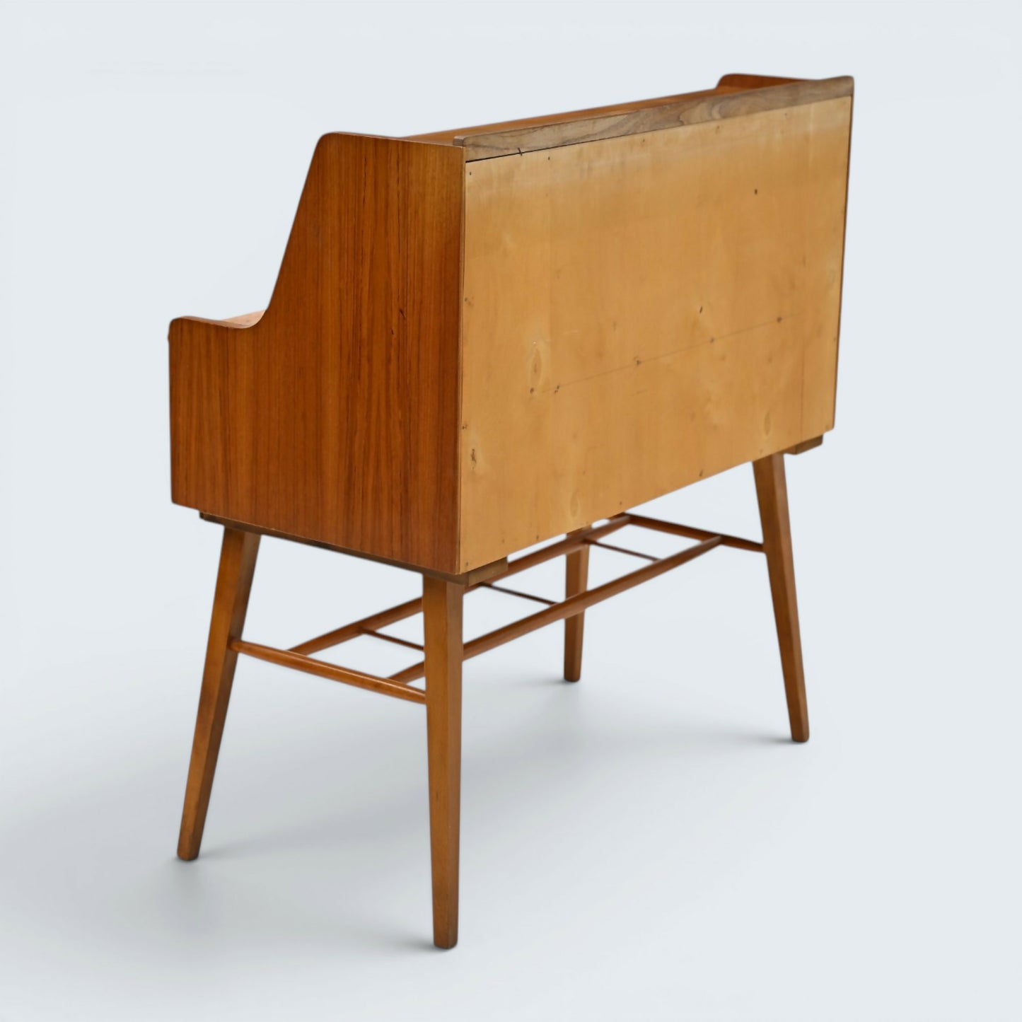Scandinavian Teak Bureau By AB Broderna Gustafssons 1960s VGC FREE UK Delivery