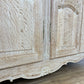 Wardrobe Vintage French Louis Shabby Chic Oak Four Door Carved Armoire LOT 6456