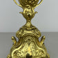 Pair of Candelabras Vintage French Brass Ornate 5 Arm Candle Holders LOT 6437
