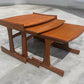 Mid century Teak Victor Wilkins for Gplan nest table coffee tables