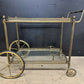French Brass Cocktail Trolley
