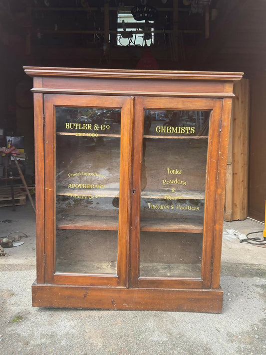 Antique Medical Cabinet