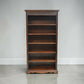 Old Charm Tall Bookcase Finish 5 Shelves Tudor Brown Carvings FREE UK Delivery*