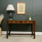 Solid Oak Console Table with Drawers - Bylaw Furniture