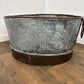 Large Rustic Metal Planter / Trough