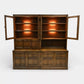 Ercol Mural Wall Unit Drinks Music Display Cabinets Golden Dawn FREE UK Delivery. SBR11036/1310E