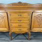 Vintage French Oak Sideboard Louis XIV Style Buffet Cabinet Cupboard LOT 3820