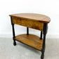 HALFMOON SOLID WOOD CONSOLE TABLE