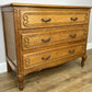 Chest of Drawers Vintage French Louis Oak 3 Drawers Carved Cabinet LOT 6254