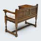 Old Charm Telephone Table Hall Table/Cupboard Light Oak Finish FREE UK Delivery