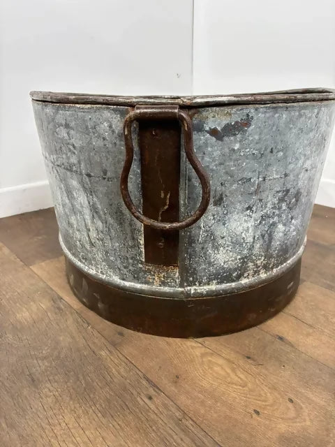 Large Rustic Metal Planter / Trough