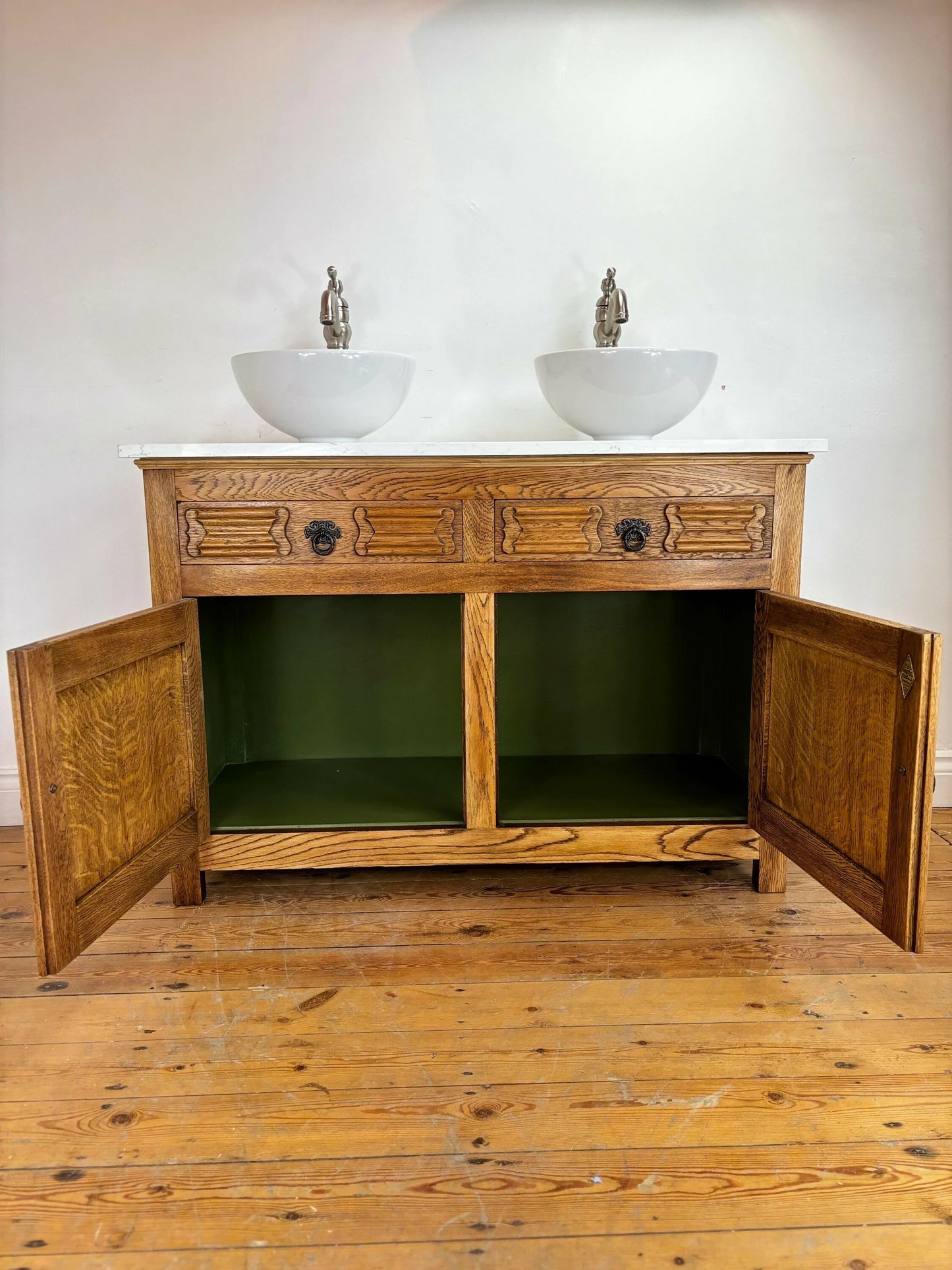 Vintage Vanity Unit Made to Order Vanity Unit Custom Made Bathroom Furniture Antique Vintage Traditional Bathroom Washstand Basin Unit