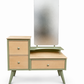 Mid Century 1960’s Hall Table With Mirror Dressing Vanity