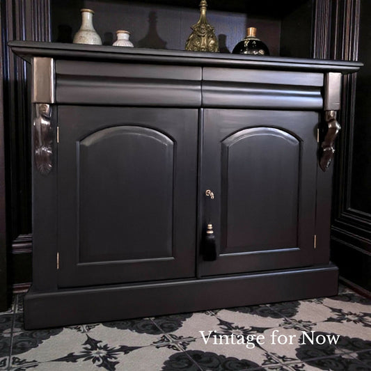 Black Chiffonier Sideboard