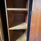 Mid-century wardrobe. Front facing rail with shelves, tie & shoe rail.