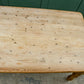 Vintage 6 FT Pine Farmhouse Dining Table with End Drawer - Seats 6-8