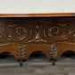 Coat Rack Antique French Style Oak Wall Shelf 6 Hooks Carved Hall Stand LOT 3511