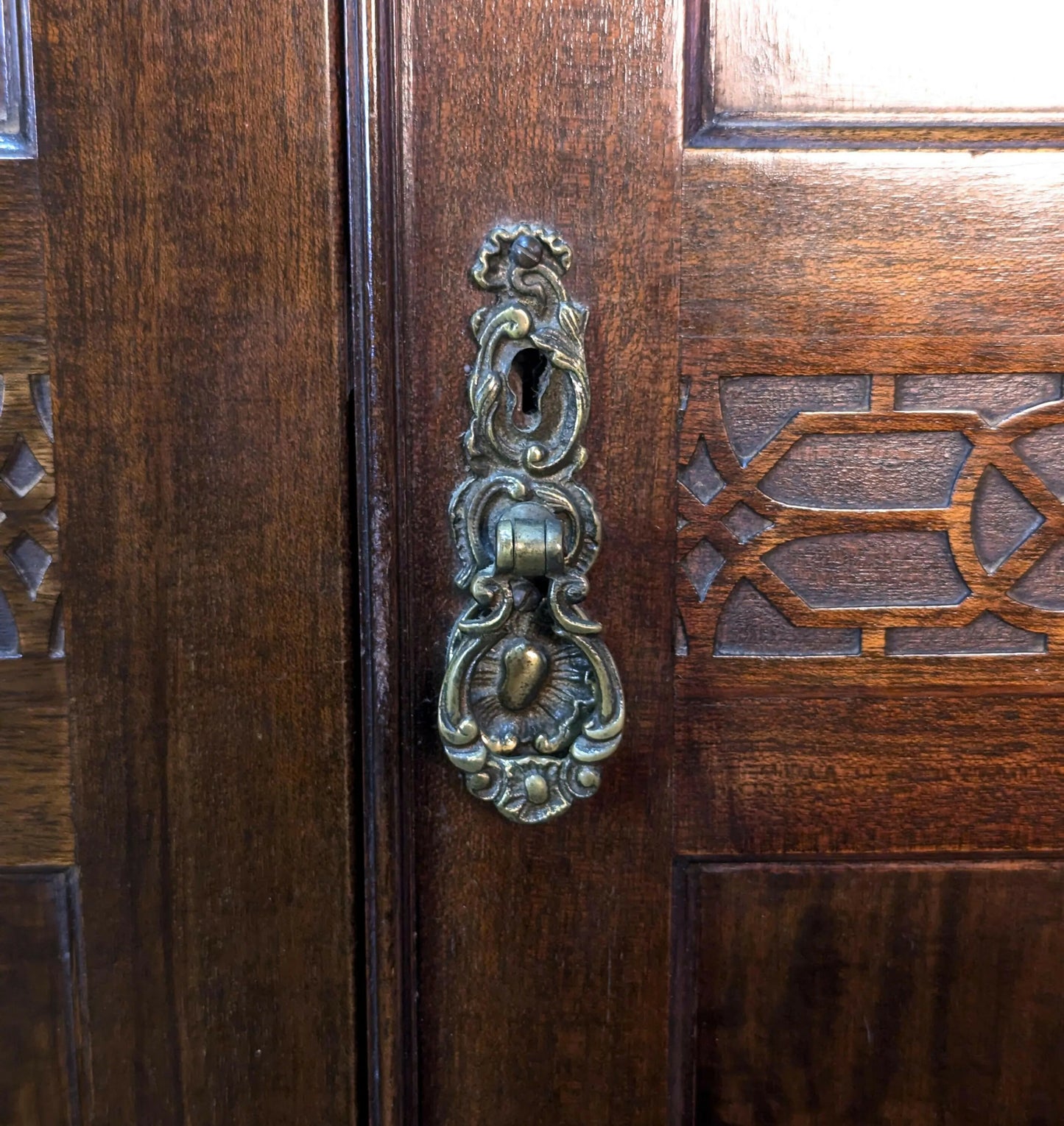 Georgian Style Mahogany Wardrobe by James Phillips & Sons
