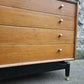 G Plan Brandon Range Four Drawer Chest Of Drawers In Oak With Ebonised Detailing