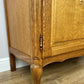 Cabinet Vintage French Louis XIV Oak Sideboard with Carved Cupboard LOT 6264