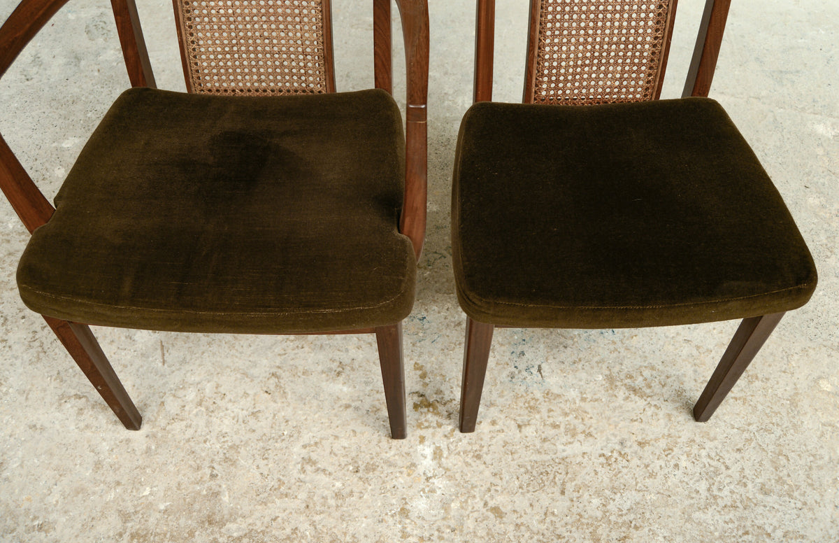 8 x G Plan Cane Bergere Dining Chairs - 1960s - 1970s