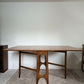 Mid Century Modern Teak Drop Leaf Dining Table Vintage Space Saving Gate Legs