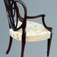 Hepplewhite Style Mahogany Armchair / Desk Chair