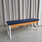 Vintage Mid Century Post Modern Modernist Hallway Dining Bench Seat Chair Retro R833