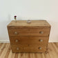 Antique Victorian Pine Chest of Drawers Rustic Stripped Pine