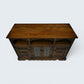 Old Charm Large TV Stand Hi Fi Cabinet Media Unit Unit Light Oak FREE Delivery