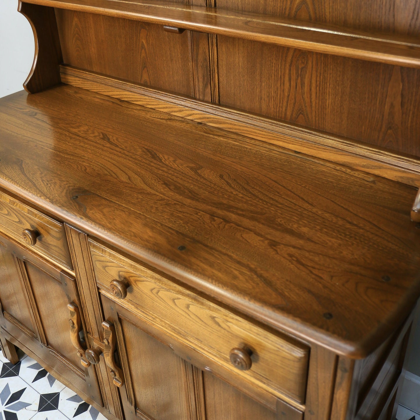 Ercol Elm Dresser Old Colonial in Golden Dawn