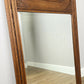 Mirror Antique French Style Oak Carved Decorative Frame Wall Mirror LOT 6276