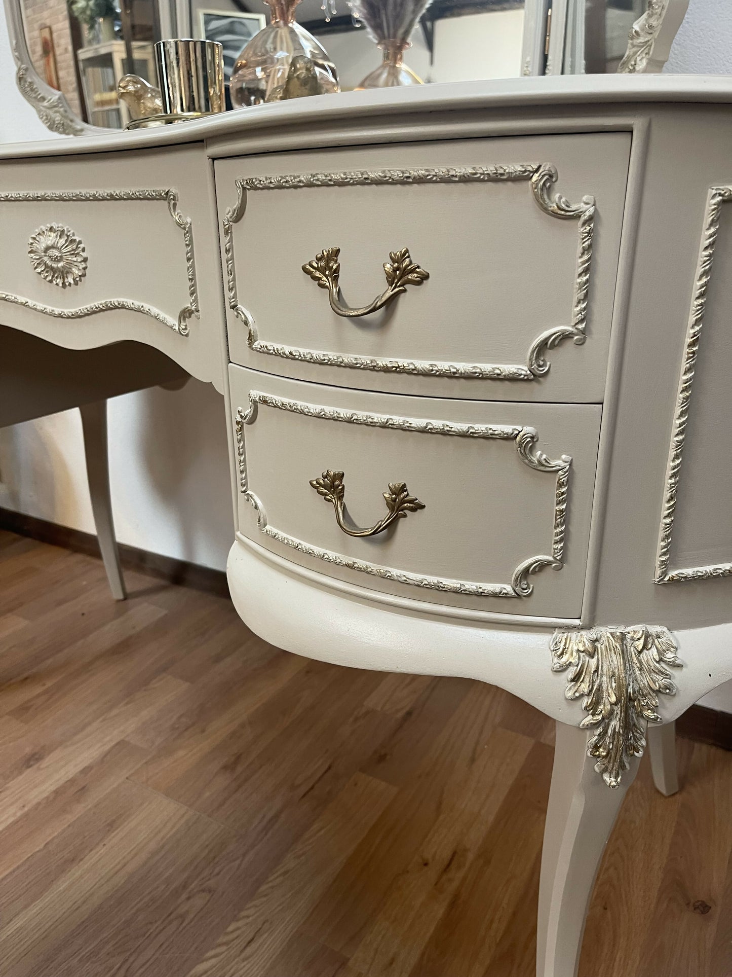 French Louis Style Olympus Dressing Table by Harrods