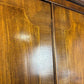 Edwardian Walnut Double Wardrobe