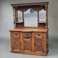 Edwardian Oak Mirror Back Sideboard