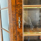 Bookcase Vintage French Carved Glass Doors Sideboard Drawers Cabinet LOT 4490
